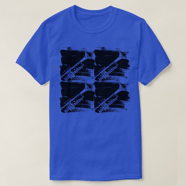 Trumpet Player 5 T-Shirt (Design Front)