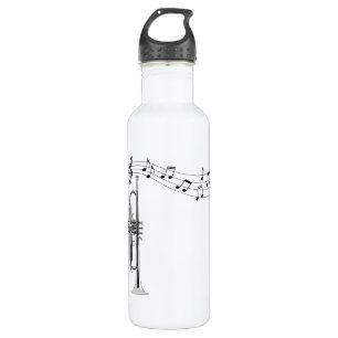 Trumpet Player 710 Ml Water Bottle