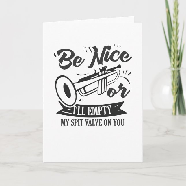 Trumpet Player Card (Front)