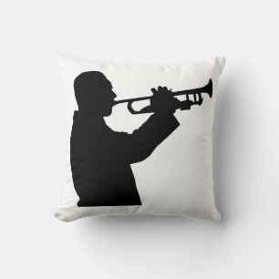 Trumpet Player Cushion