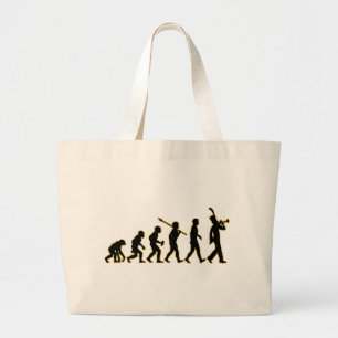 Trumpet Player Large Tote Bag