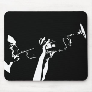 Trumpet Player Mousepad
