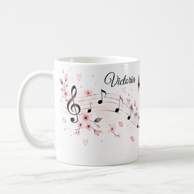 Trumpet Player Mug Editable (Left)