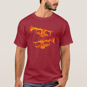 Trumpet Player Special Modern Music Brass T-Shirt