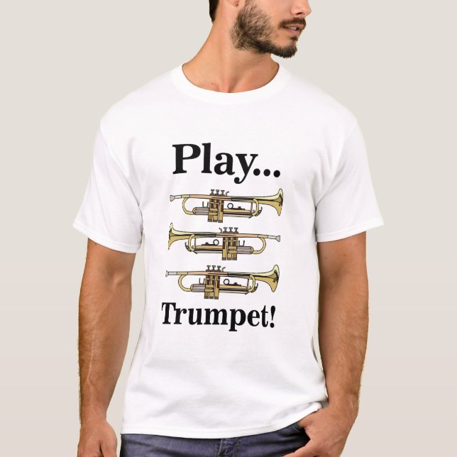 Trumpet Player  T-Shirt (Front)