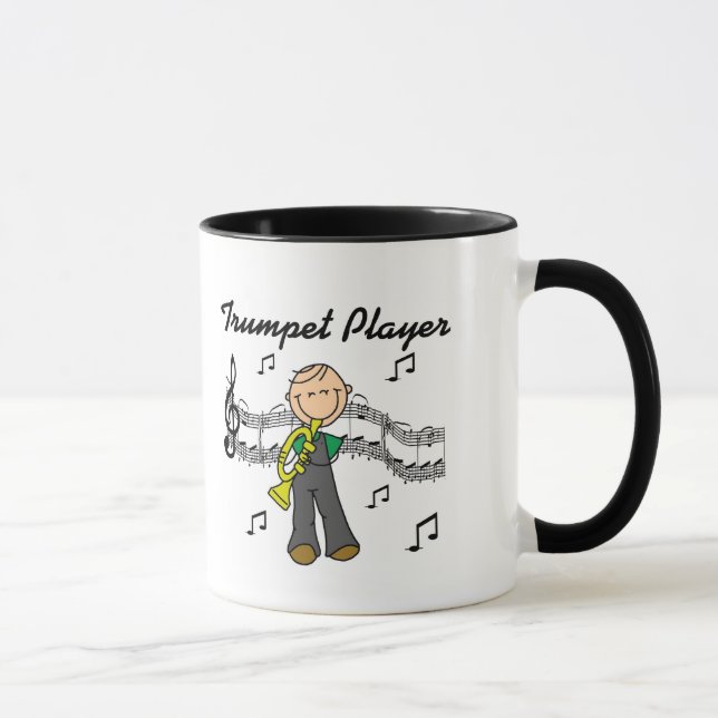 Trumpet Player T-shirts and Gifts Mug (Right)