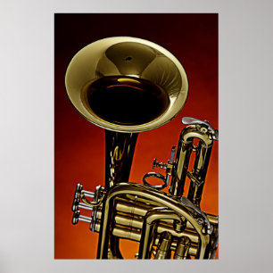 Trumpet Poster Picture of a Trumpet