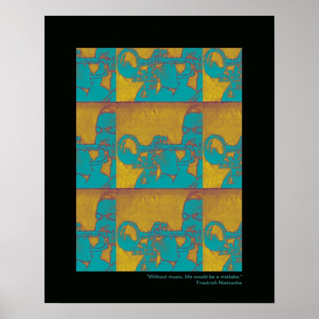 trumpet print for walls (Front)