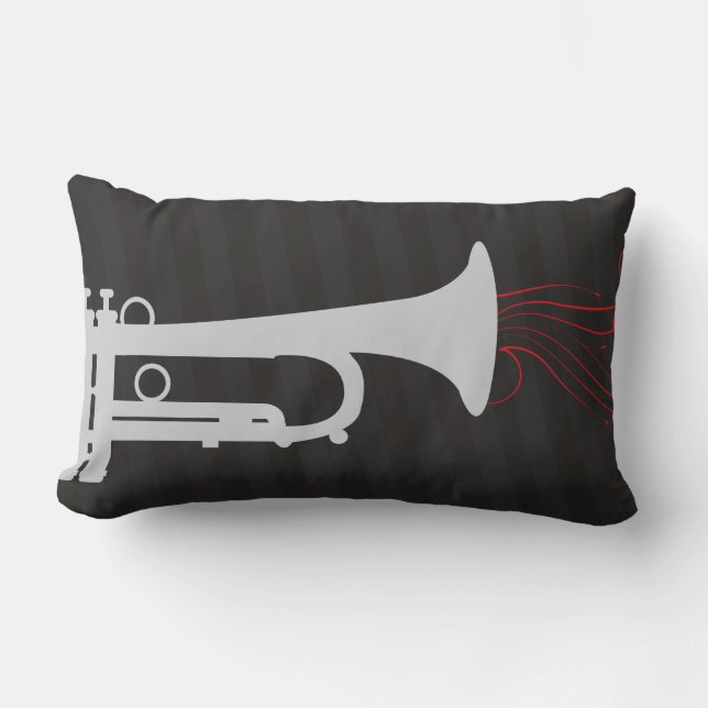 trumpet sounds sweet lumbar cushion (Front)