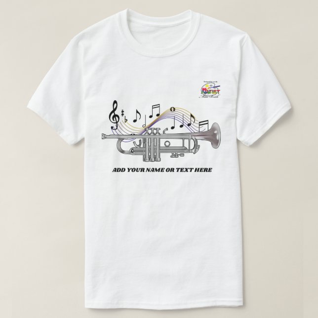 Trumpet T-Shirt (Design Front)