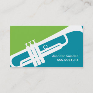 Trumpet Teacher Business Cards
