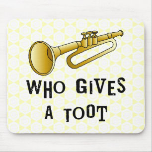 Trumpet Toot Mouse Mat