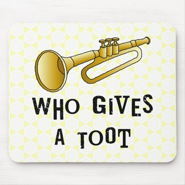 Trumpet Toot Mouse Mat (Front)