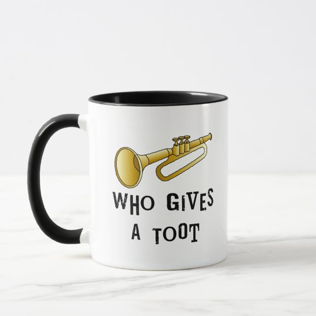 Trumpet Toot Mug (Left)