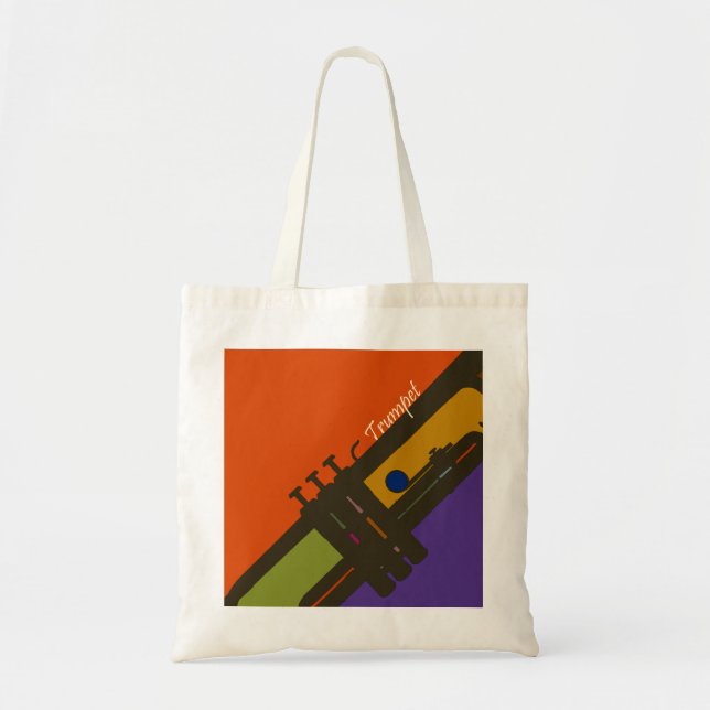 Trumpet Tote Bag (Front)