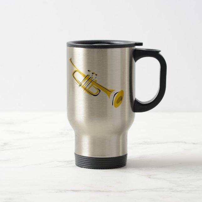 Trumpet Travel Mug (Right)
