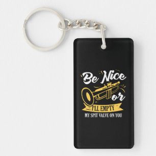 Trumpet Trumpet Player Gift Funny Trumpet Key Ring