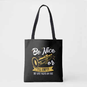 Trumpet Trumpet Player Gift Funny Trumpet Tote Bag