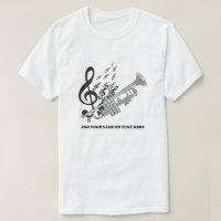 Trumpet Trumpeter Jazz T Shirts