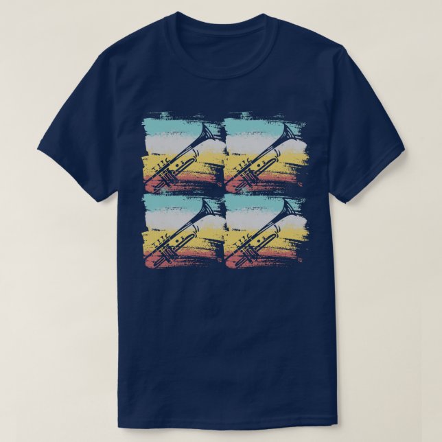 Trumpet Vintage T-Shirt (Design Front)