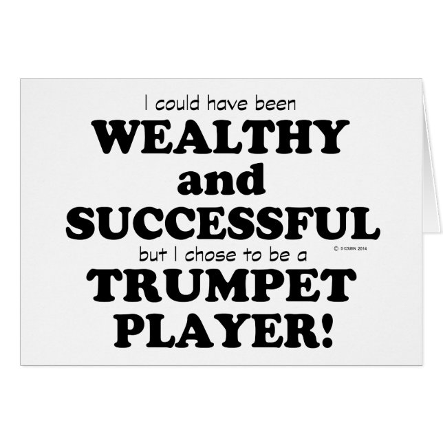 Trumpet Wealthy & Successful (Front Horizontal)