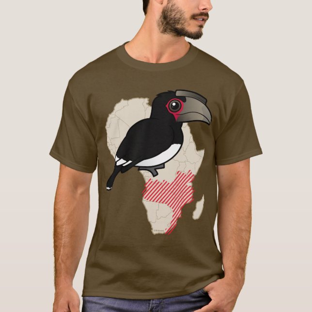 Trumpeter Hornbill Range T-Shirt (Front)