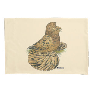 Trumpeter Pigeon Almond Pillowcase