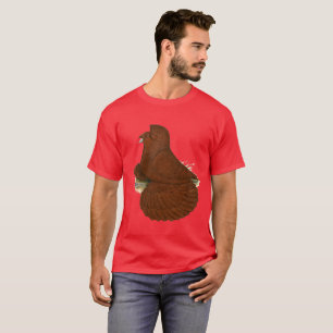 Trumpeter Pigeon Red T-Shirt