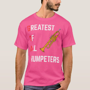 Trumpeter Saying G.O.A.T Trumpet T-Shirt