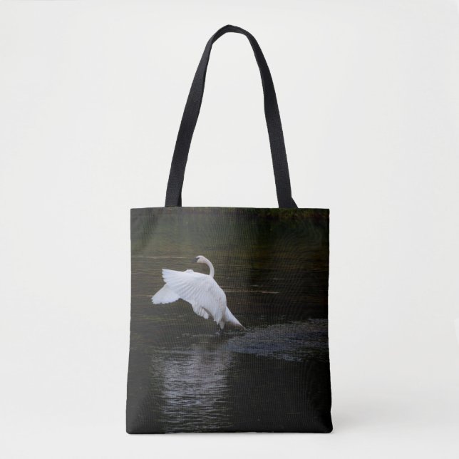 Trumpeter Swan Tote Bag (Front)