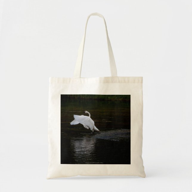 Trumpeter Swan Tote Bag (Front)