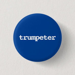 trumpeter typography Button