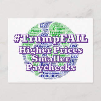 #trumpFAIL (Planet Earth) Postcard