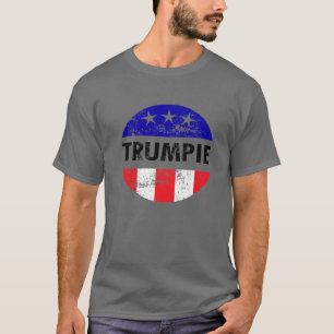 Trumpie Vintage Anti Biden Distressed Rally Wear T T-Shirt