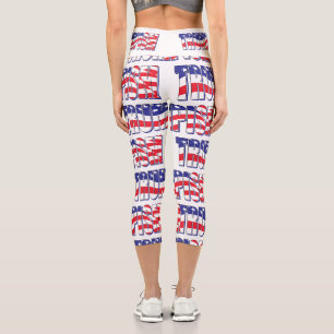 Trumpism - President Trumps Policies for America Capri Leggings