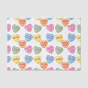 Trumpisms Candy Hearts Tissue Paper