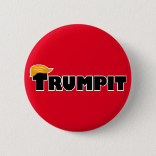 TRUMPIT 6 CM ROUND BADGE