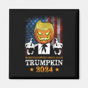 Trumpkin 2025 Usa Make Halloween Great Again Funny Magnet