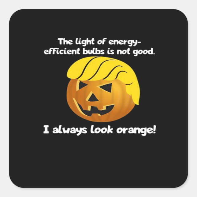 Trumpkin Always Classic Square Sticker (Front)