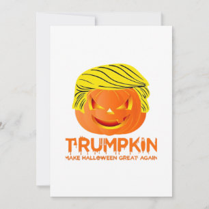 Trumpkin – Are You Scared? Classic Holiday Card