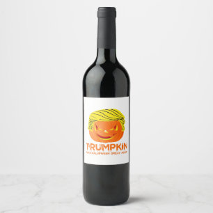 Trumpkin – Are You Scared? Classic Wine Label