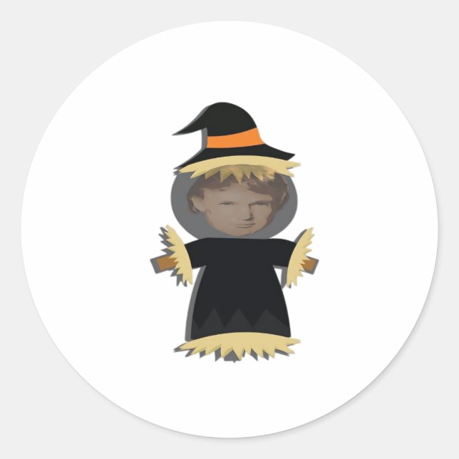 Trumpkin - Best Halloween Costume Classic Round Sticker (Front)