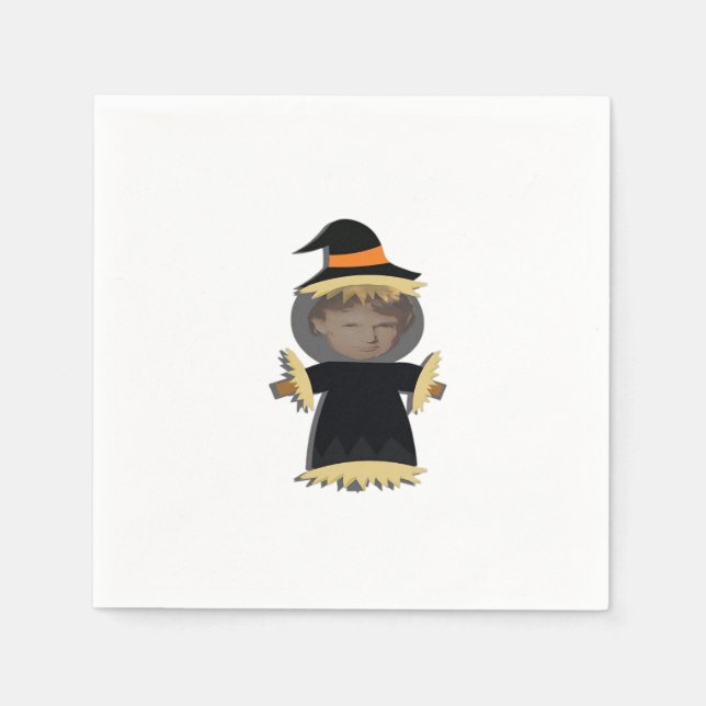 Trumpkin - Best Halloween Costume Napkin (Front)