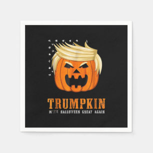 Trumpkin - Best Halloween Costume Tri-Blend Napkin