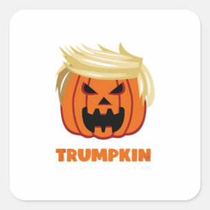 Trumpkin Classic Design Square Sticker