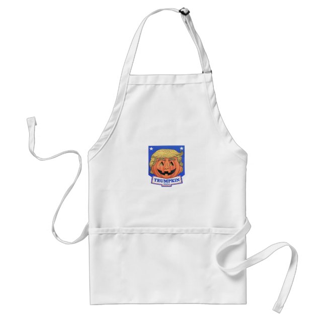 Trumpkin Classic – Funny Halloween Quote Standard Apron (Front)