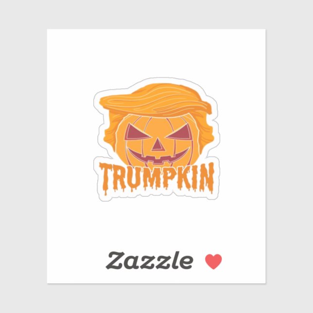 Trumpkin Classic – Pumpkin President Style (Sheet)