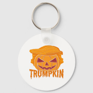 Trumpkin Classic – Pumpkin President Style Key Ring