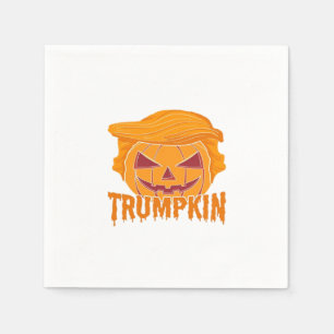 Trumpkin Classic – Pumpkin President Style Napkin