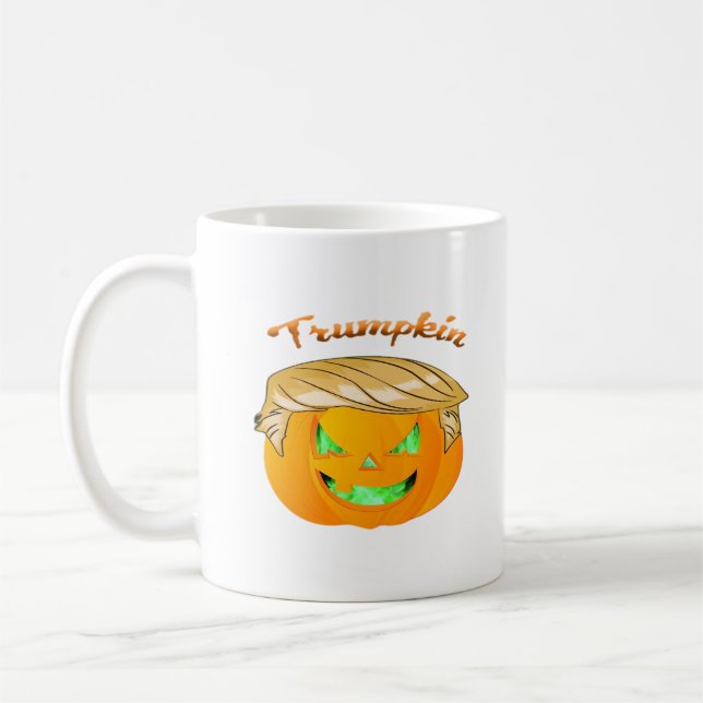 Trumpkin Classic – Sloth in a MAGA Hat Coffee Mug (Left)